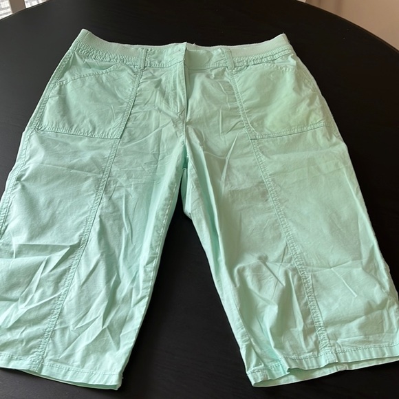 Chicos, Capri pants, size - Medium, lightweight, colour- seafoam - Picture 1 of 5